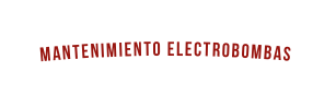 mantenimiento electrobombas
